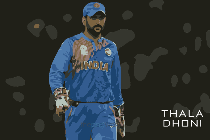 Thala MS Dhoni Vector Wallpaper HD dhoni,thala dhoni,csk,chennai,india,cricket,captain,wicket keeper,batsman,vector,wallpaper,captain cool,hd,bleed blue,icc,bcci,iphone